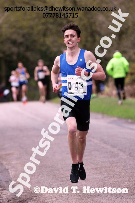 Senior mens English National 12 Stage Road Relay, 2016 English National 12 and 6 Stage Road Relays, Sutton Coldfield, Birmingham. Photo: David T. Hewitson/Sports for All Pics